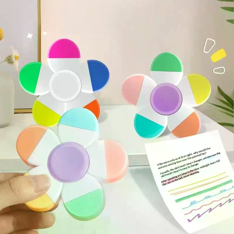 Stationery Supplier - 1 Buah Pena Warna-warni Bentuk Bunga