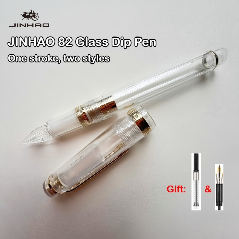Stationery Supplier - JINHAO 82 Pena Celup Kaca Satu