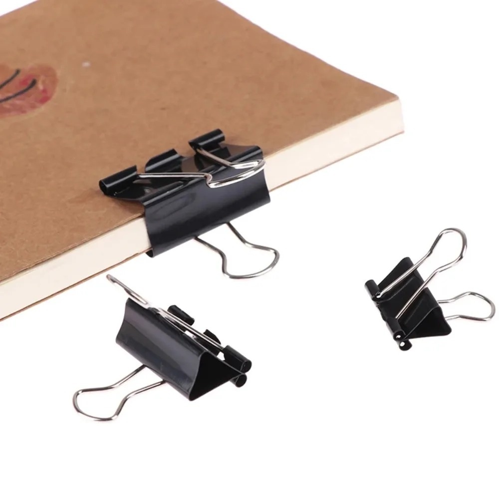 Binder Clip Assorted - 10 buah Klip Kertas Logam 19