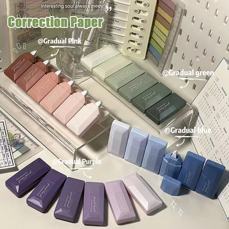 6 buah pita koreksi gradien ga - Correction Tape Roller ulasan dan harga