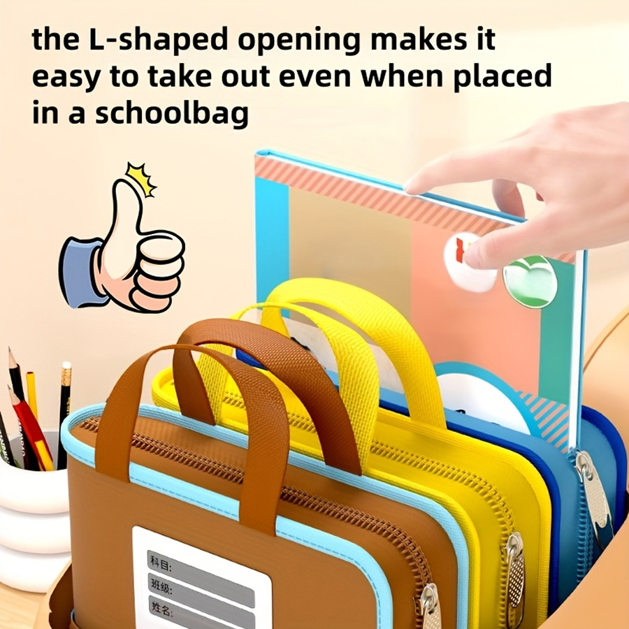 Tas file A4 berbentuk L, tas p - Stationery Supplier ulasan dan harga
