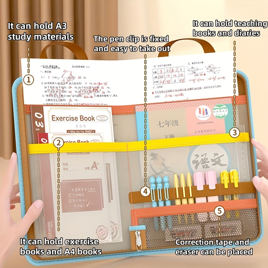 Tas file A4 berbentuk L, tas p - Stationery Supplier ulasan dan harga
