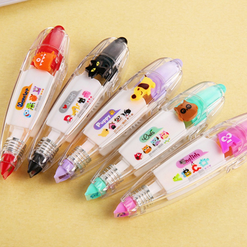 Kawaii lucu dekoratif pita kor - Correction Tape Roller ulasan dan harga