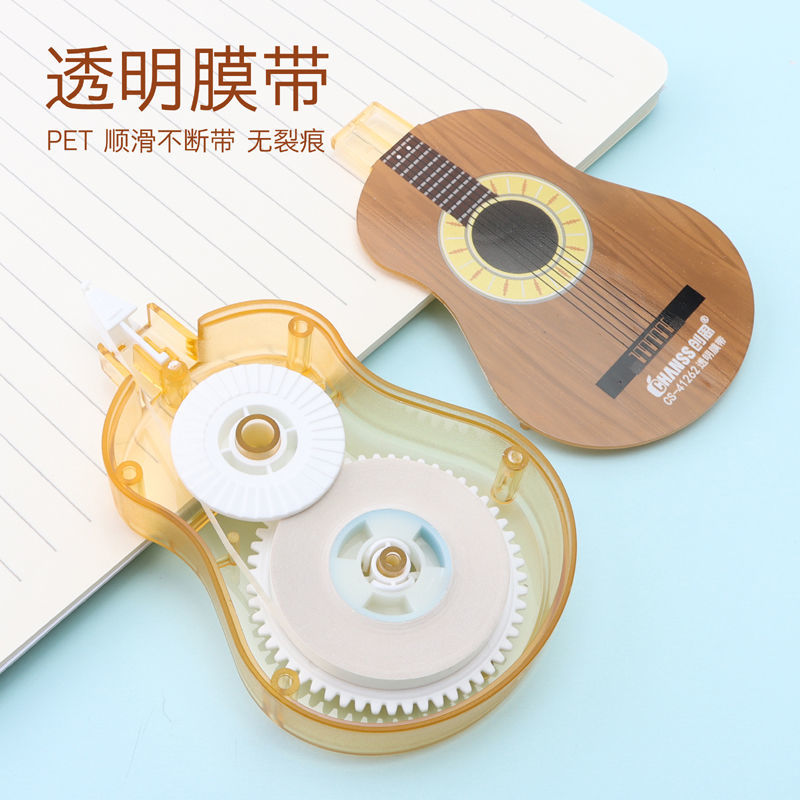 Pita koreksi bentuk gitar krea - Correction Tape Roller ulasan dan harga