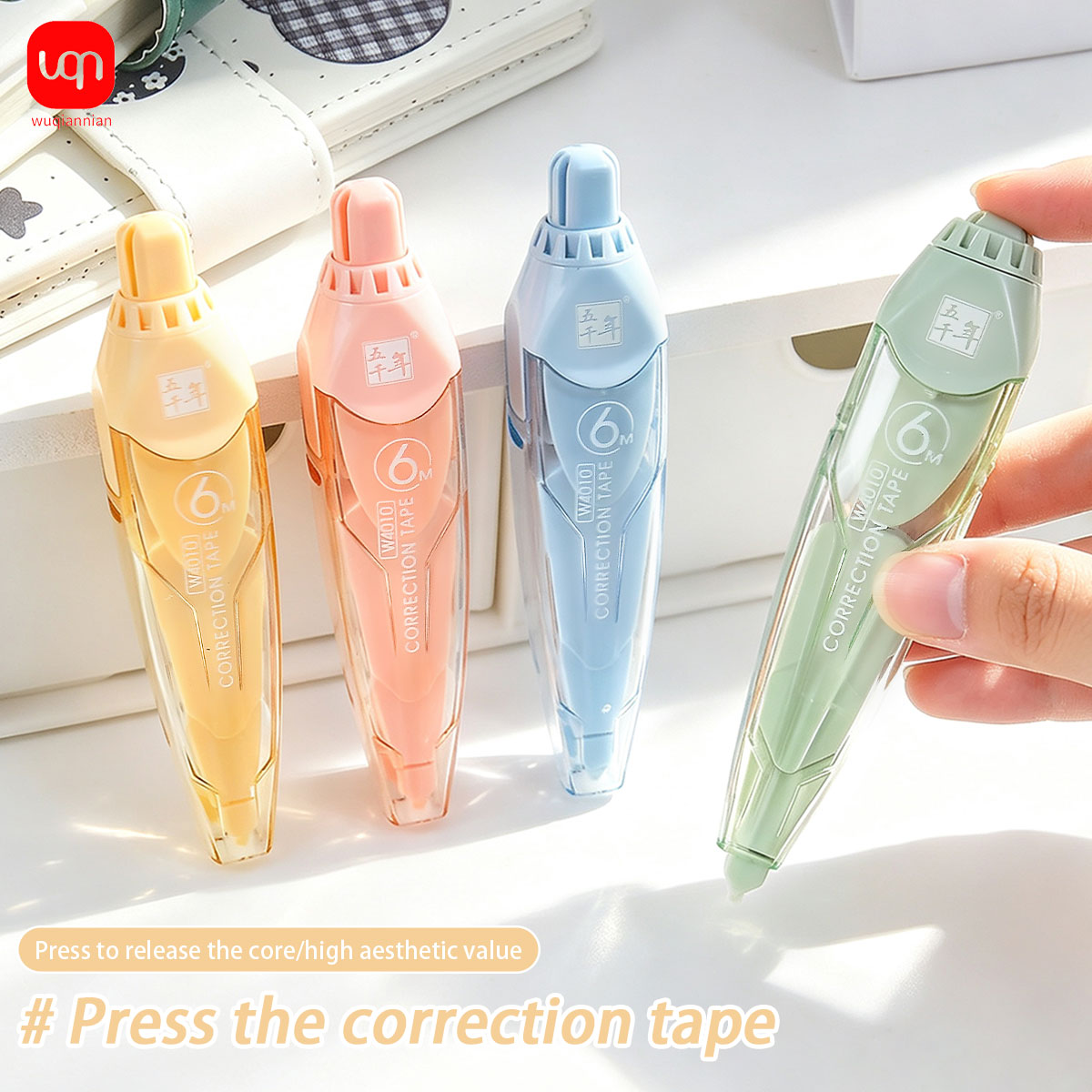 Pena Koreksi 6m dengan Tombol  - Correction Tape Roller ulasan dan harga